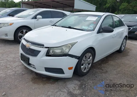 2012 Chevrolet Cruze Ls из США, поврежденный, VIN 1G1PC5SH8C7186283